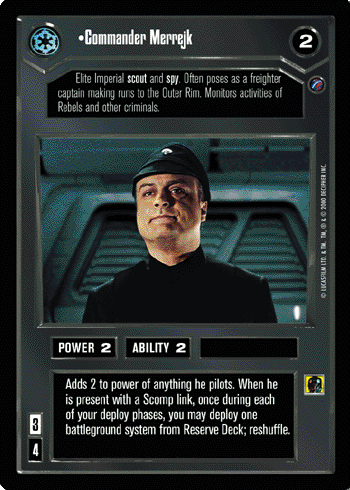 •Commander Merrejk