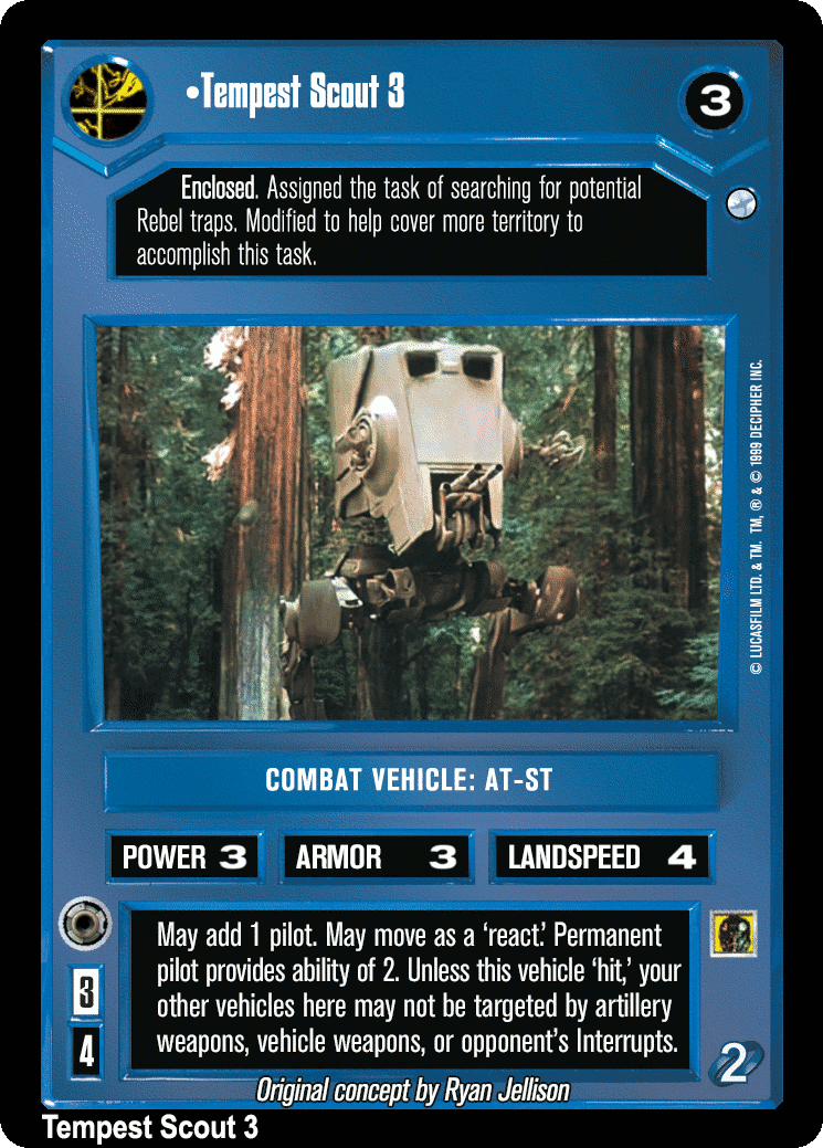 •Tempest Scout 3 (V)