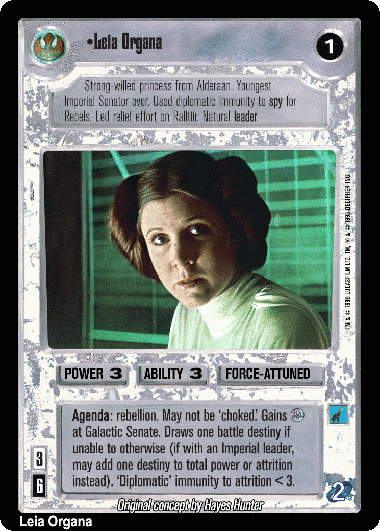 •Leia Organa (V)