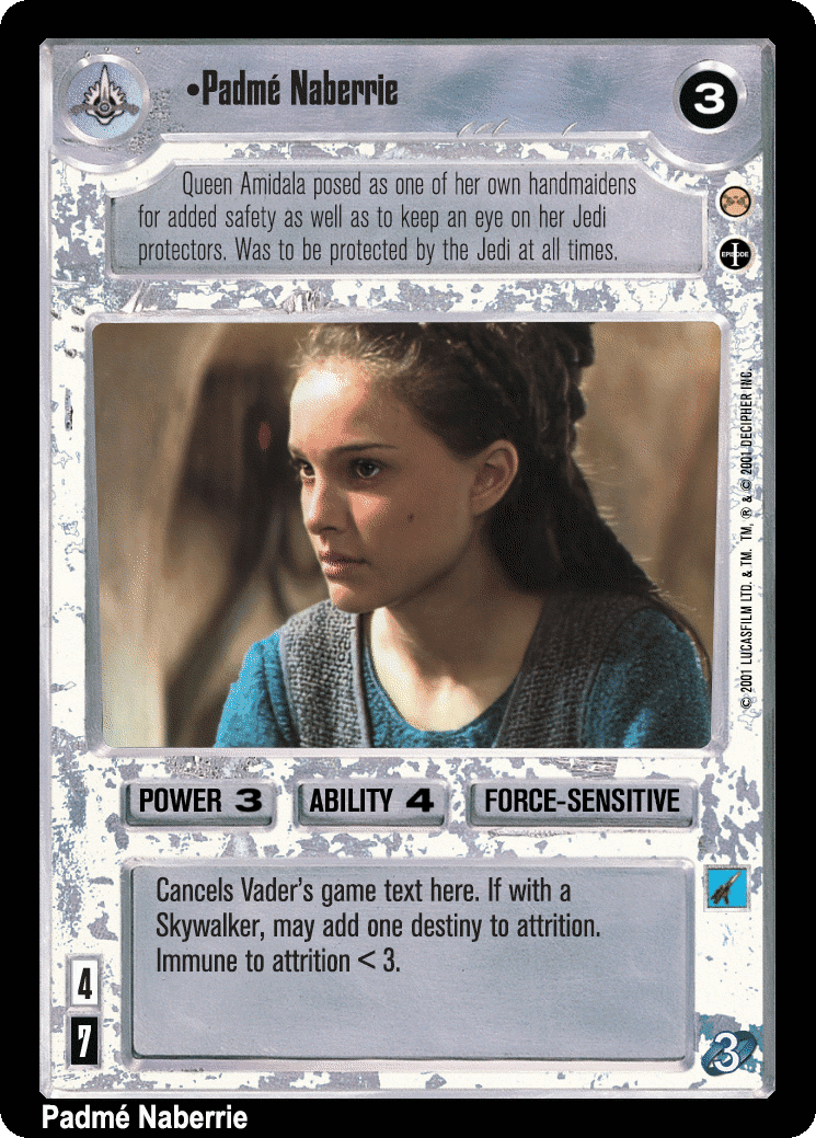 •Padme Naberrie (V)