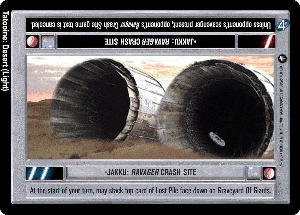 •Jakku: Ravager Crash Site