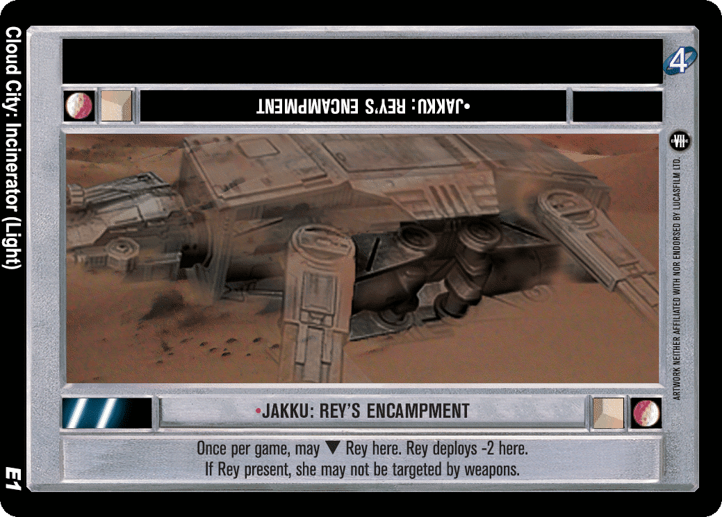 •Jakku: Rey's Encampment