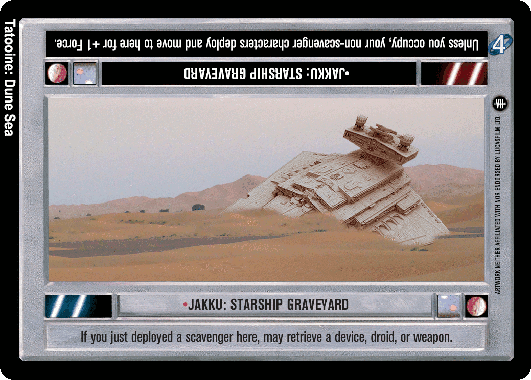 •Jakku: Starship Graveyard