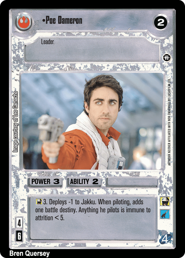 •Poe Dameron