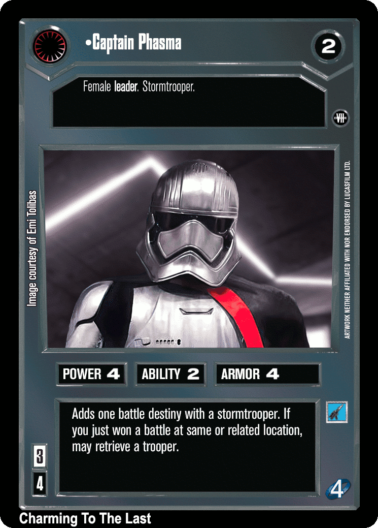 •Captain Phasma