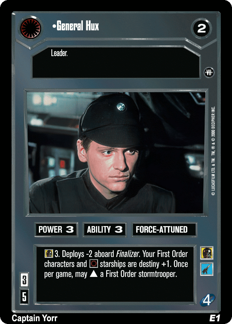 •General Hux