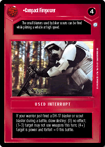•Compact Firepower