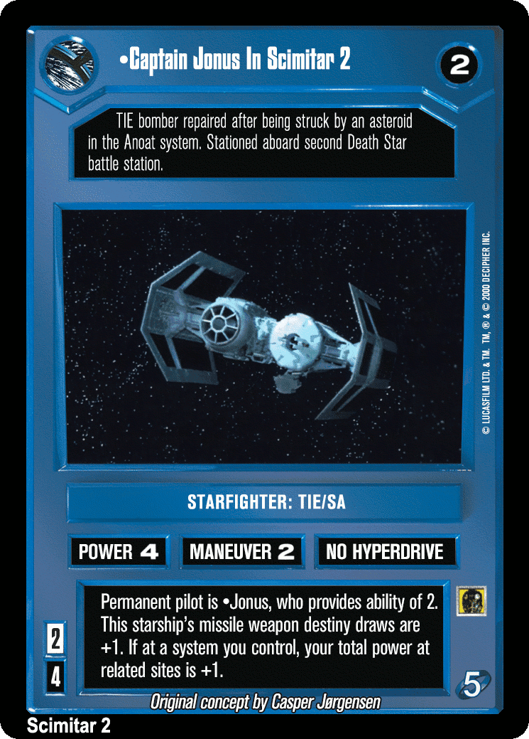 •Captain Jonus In Scimitar 2