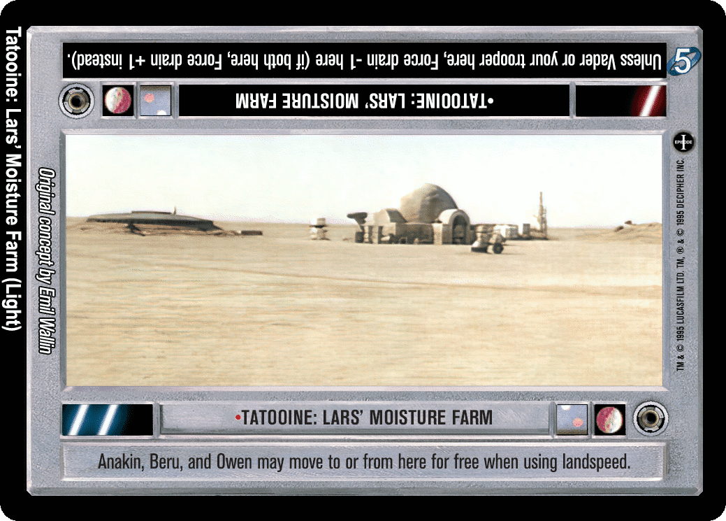 •Tatooine: Lars' Moisture Farm (V)
