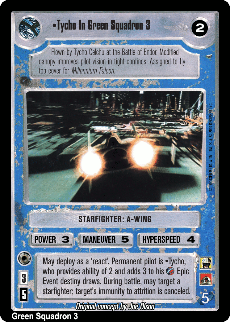 •Tycho In Green Squadron 3