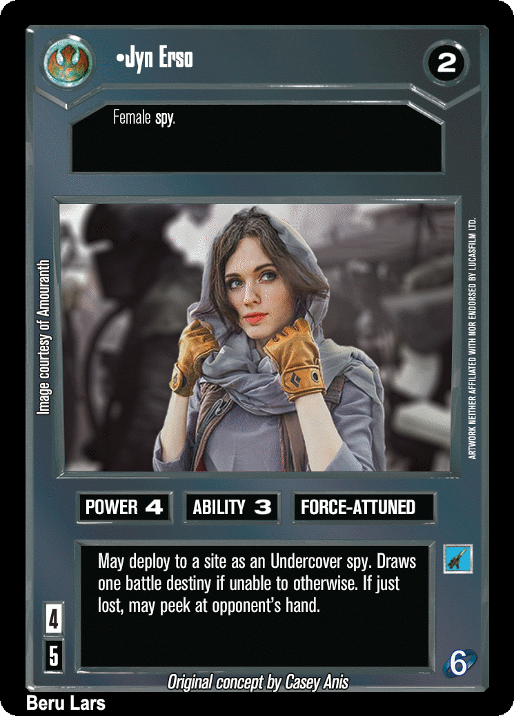 •Jyn Erso