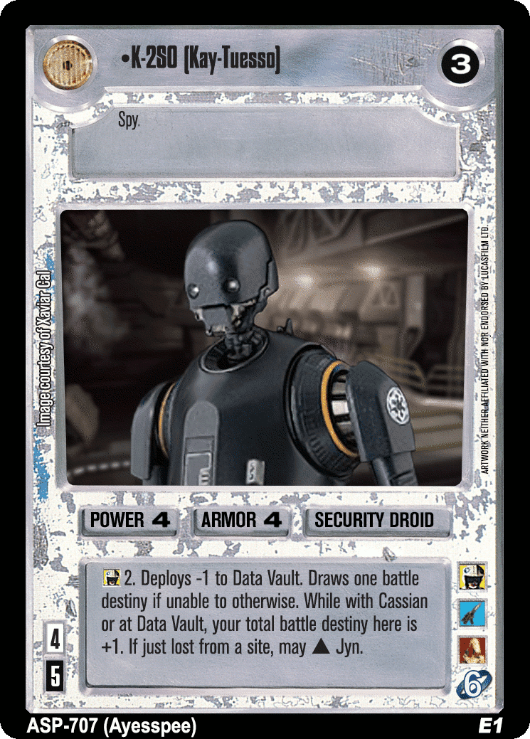 •K-2SO (Kay-Tuesso)