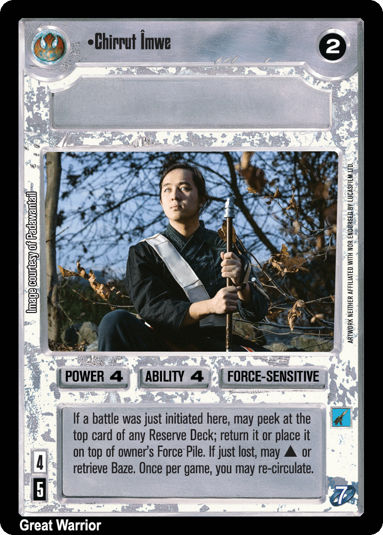 •Chirrut Imwe