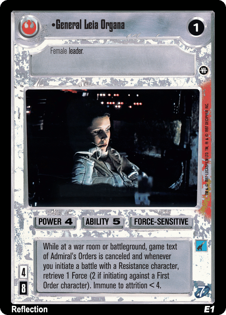 •General Leia Organa