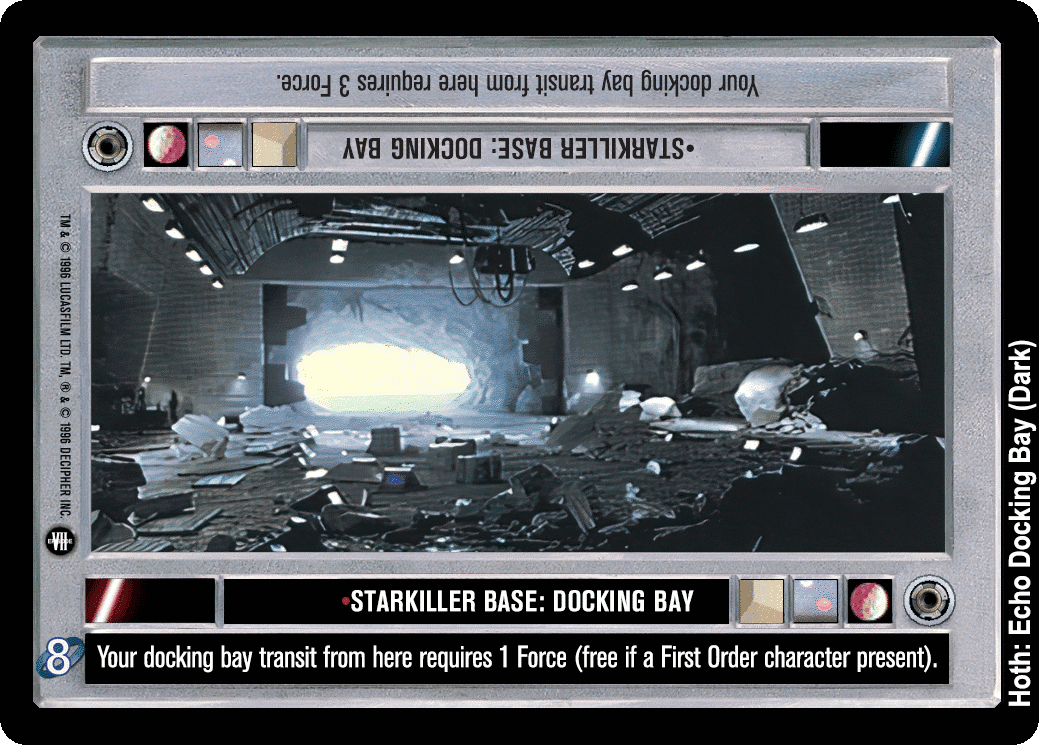 •Starkiller Base: Docking Bay
