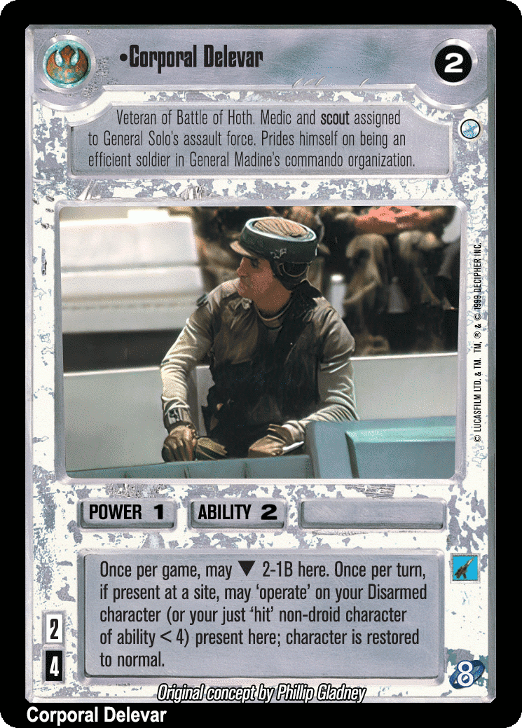 •Corporal Delevar (V)
