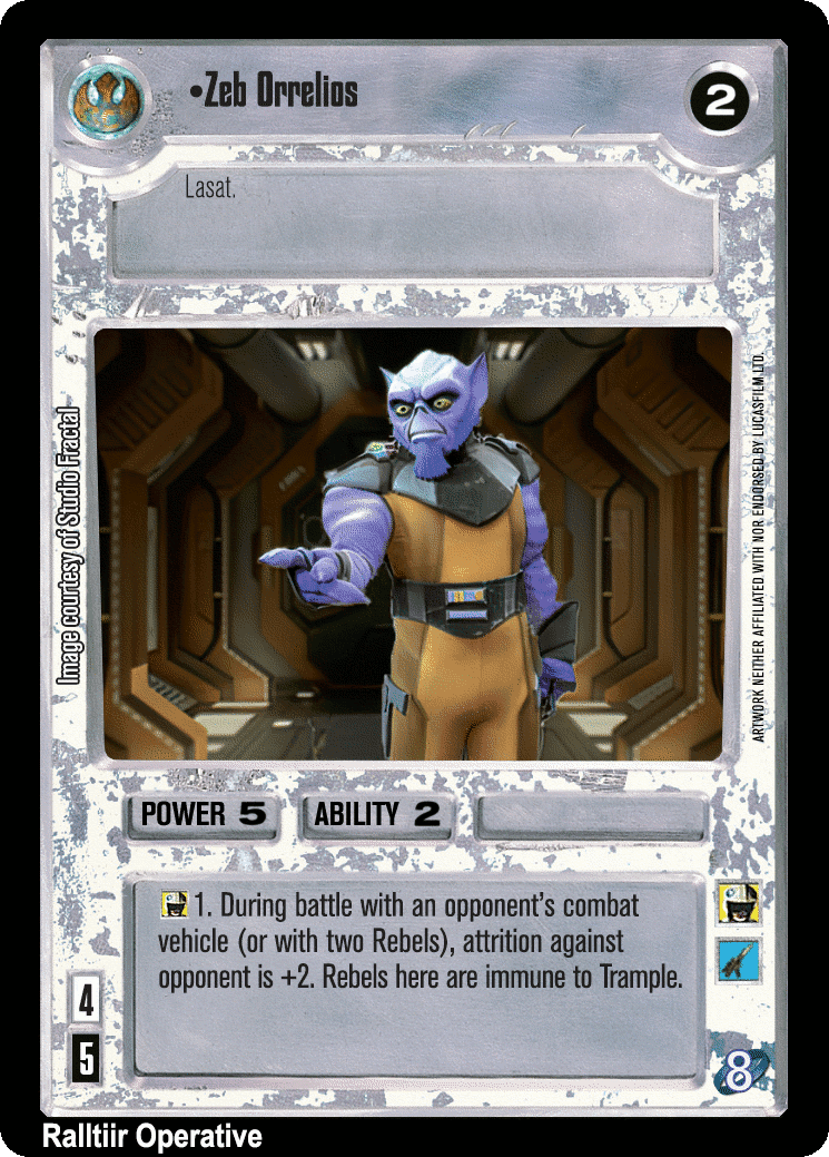 •Zeb Orrelios