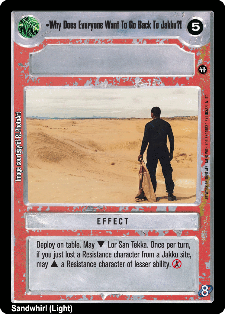 •Why Does Everyone Want To Go Back To Jakku?!