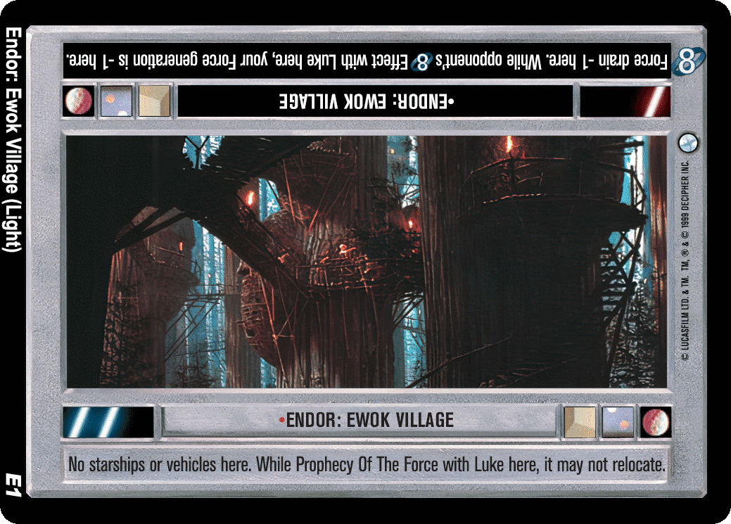 •Endor: Ewok Village (V)