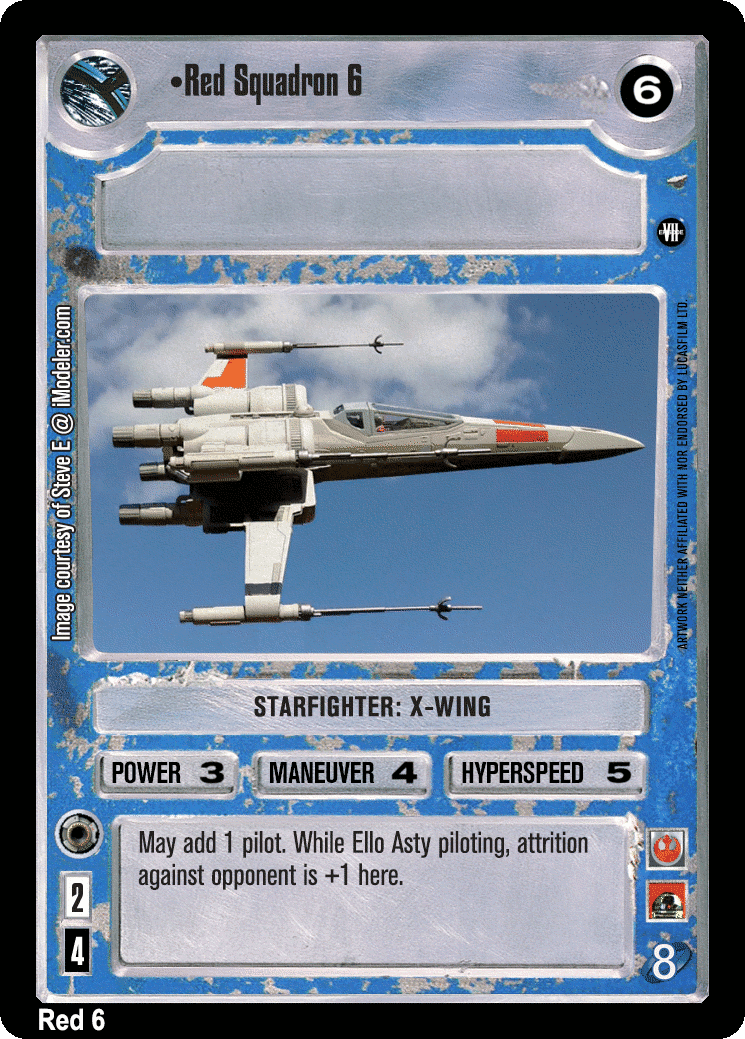 •Red Squadron 6