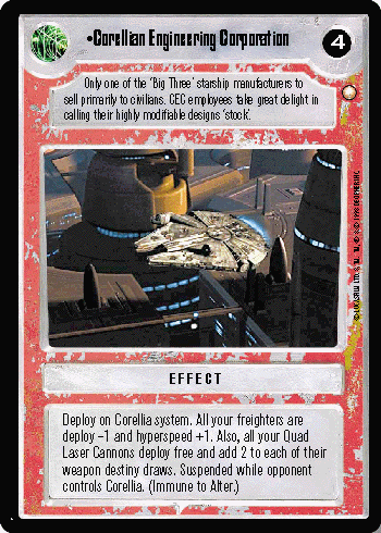 •Corellian Engineering Corporation