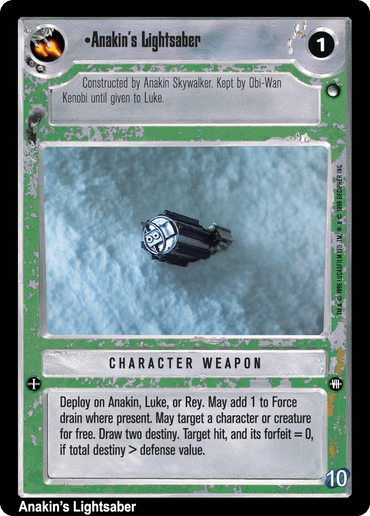•Anakin's Lightsaber (V)