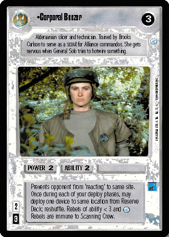 •Corporal Beezer