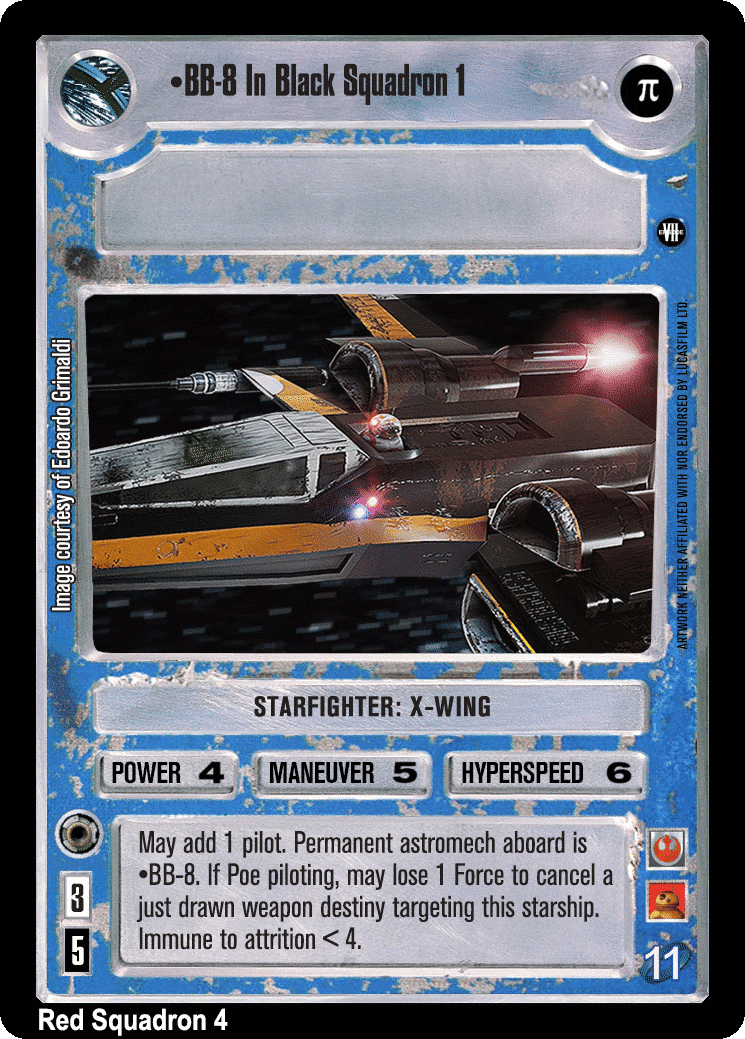 •BB-8 In Black Squadron 1