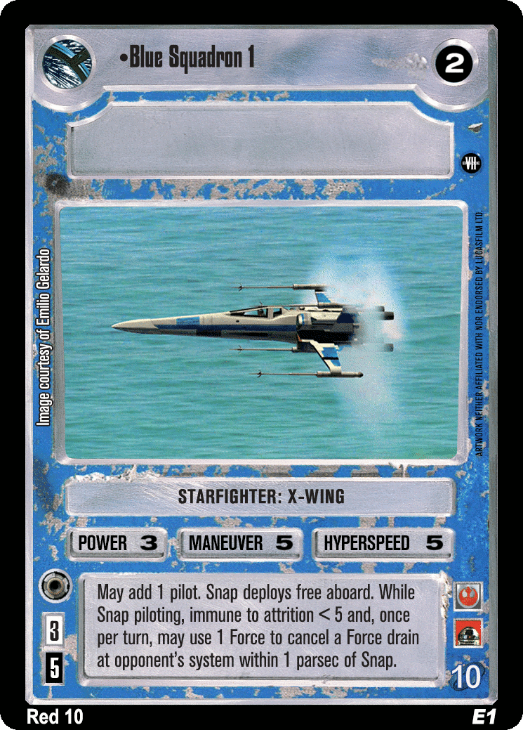 •Blue Squadron 1
