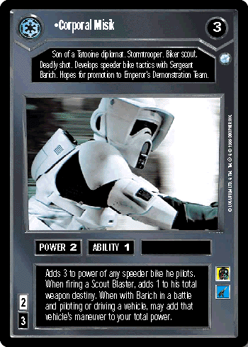 •Corporal Misik