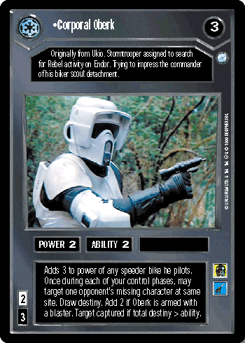 •Corporal Oberk