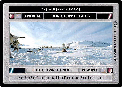 •Hoth: Defensive Perimeter (3rd Marker)