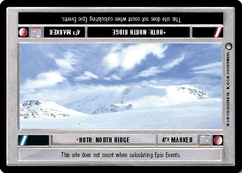 •Hoth: North Ridge (4th Marker)