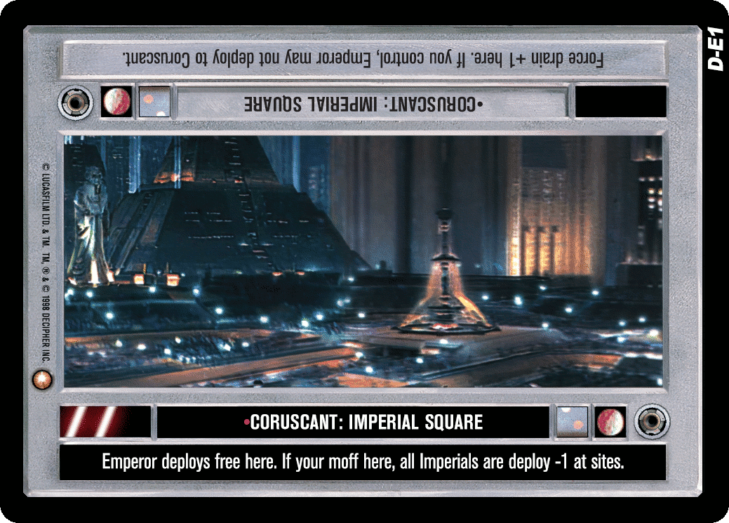 •Coruscant: Imperial Square