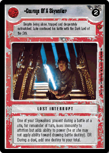 •Courage Of A Skywalker