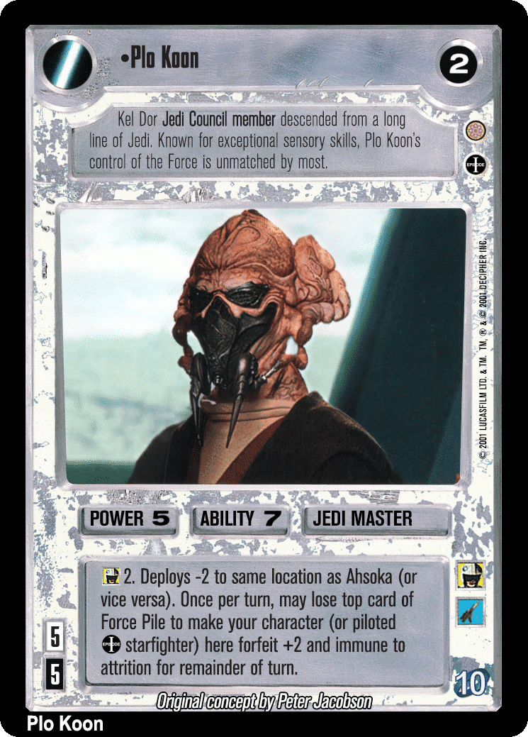 •Plo Koon (V)
