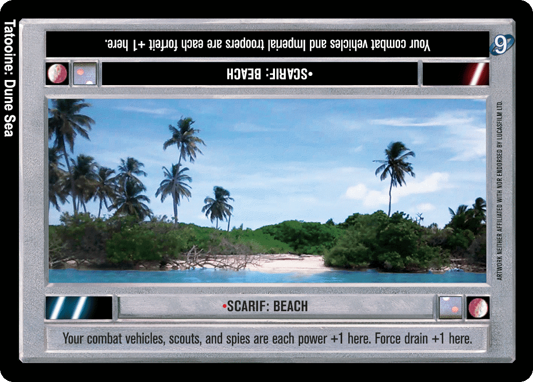 •Scarif: Beach