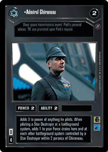 •Admiral Chiraneau