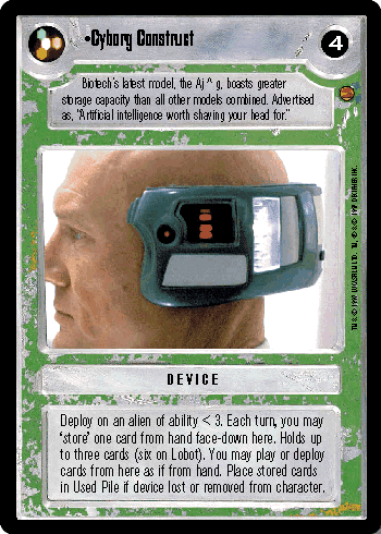 •Cyborg Construct