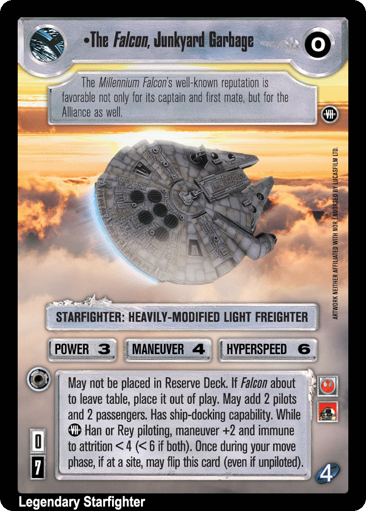 •The Falcon, Junkyard Garbage / •The Falcon, Junkyard Garbage