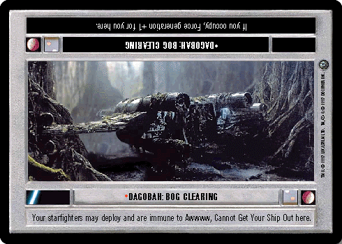•Dagobah: Bog Clearing
