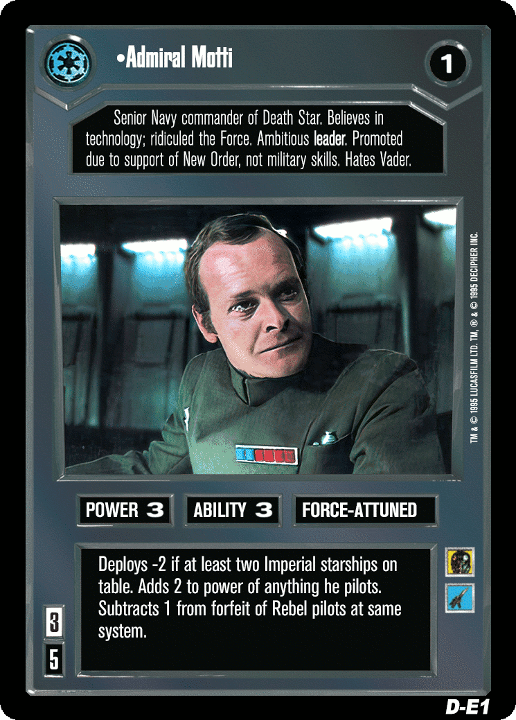 •Admiral Motti