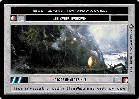 •Dagobah: Yoda's Hut