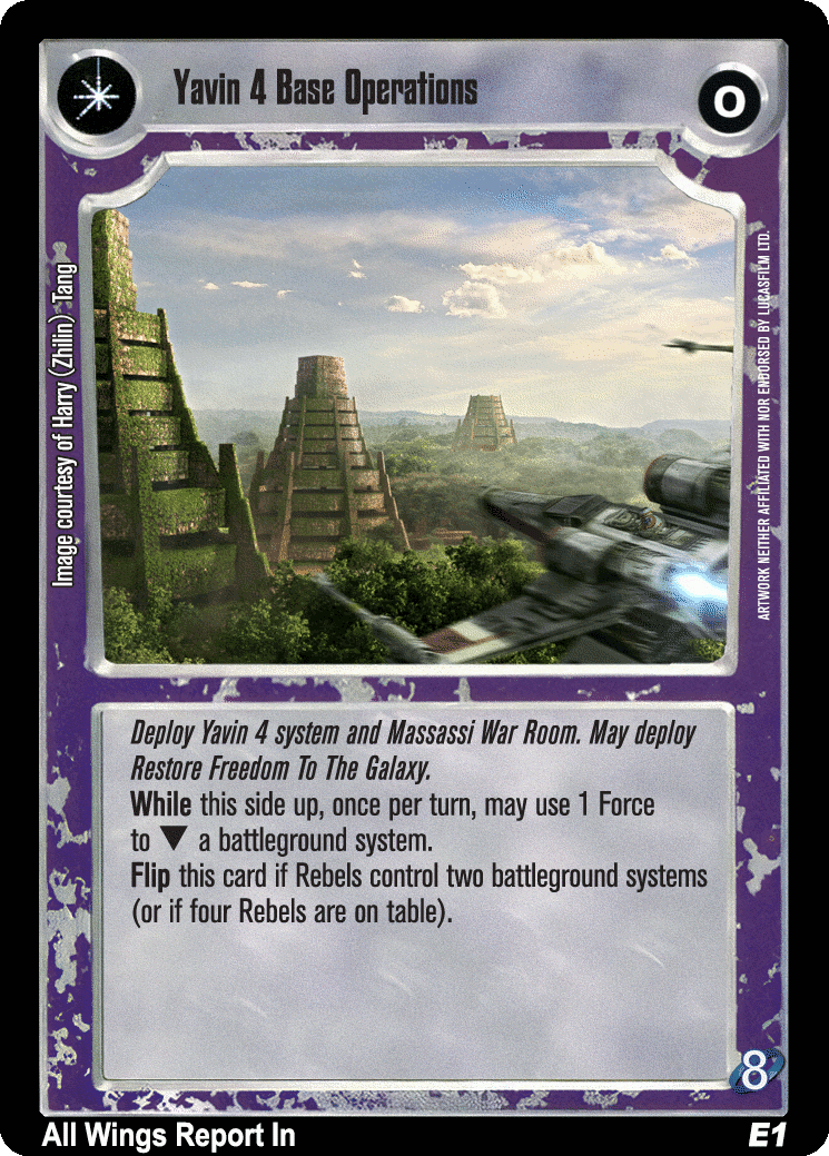 Yavin 4 Base Operations / The Time To Fight Is Now