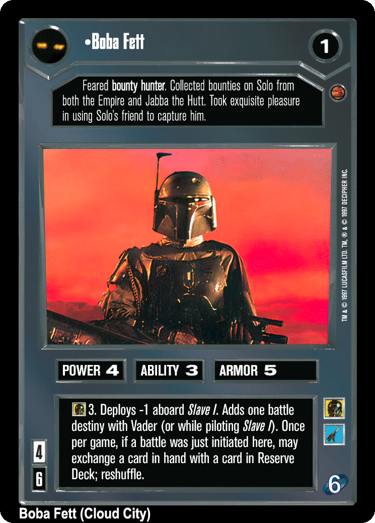 •Boba Fett (V)
