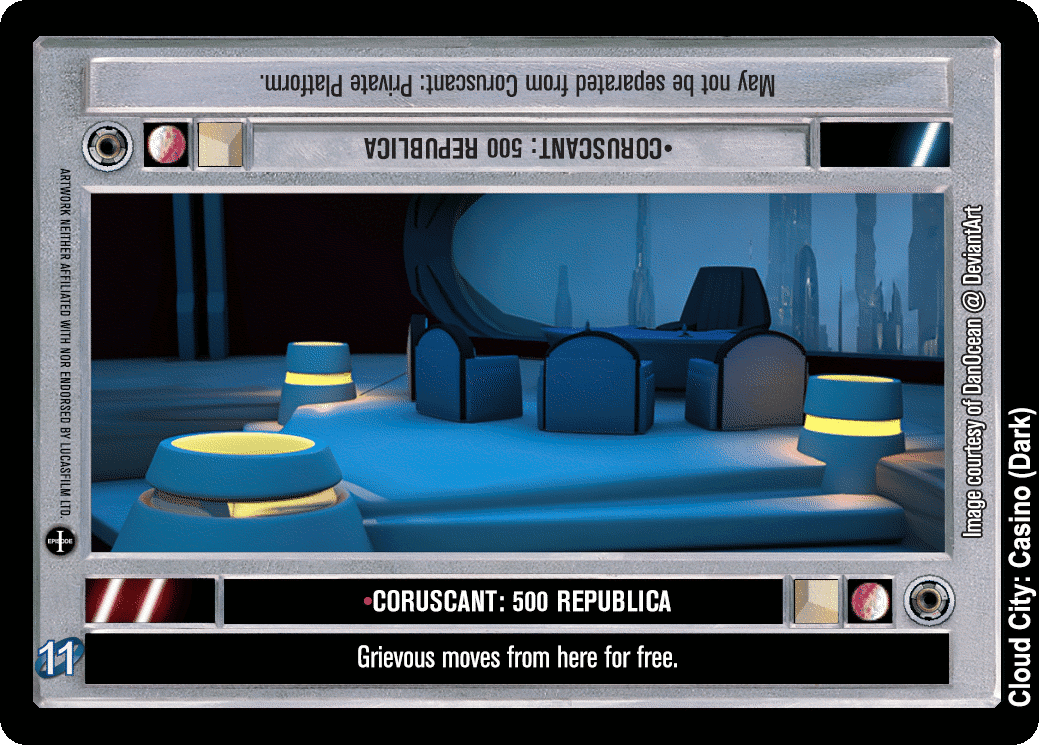 •Coruscant: 500 Republica