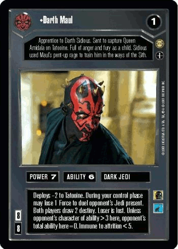 •Darth Maul (AI)