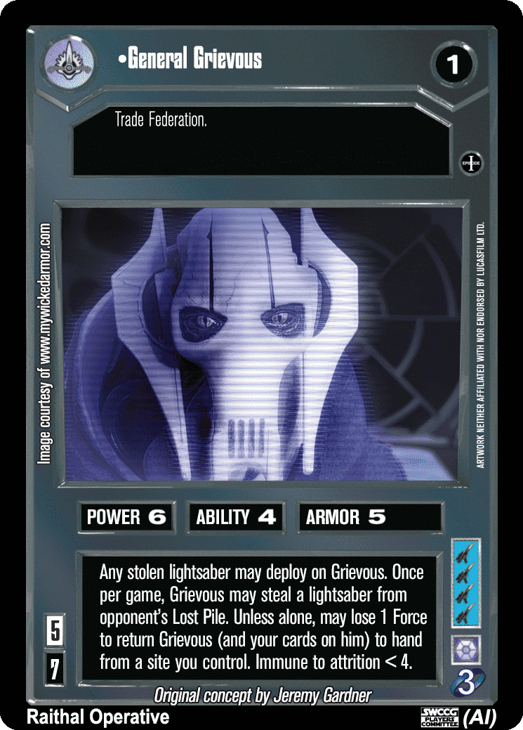 •General Grievous (Holo AI)