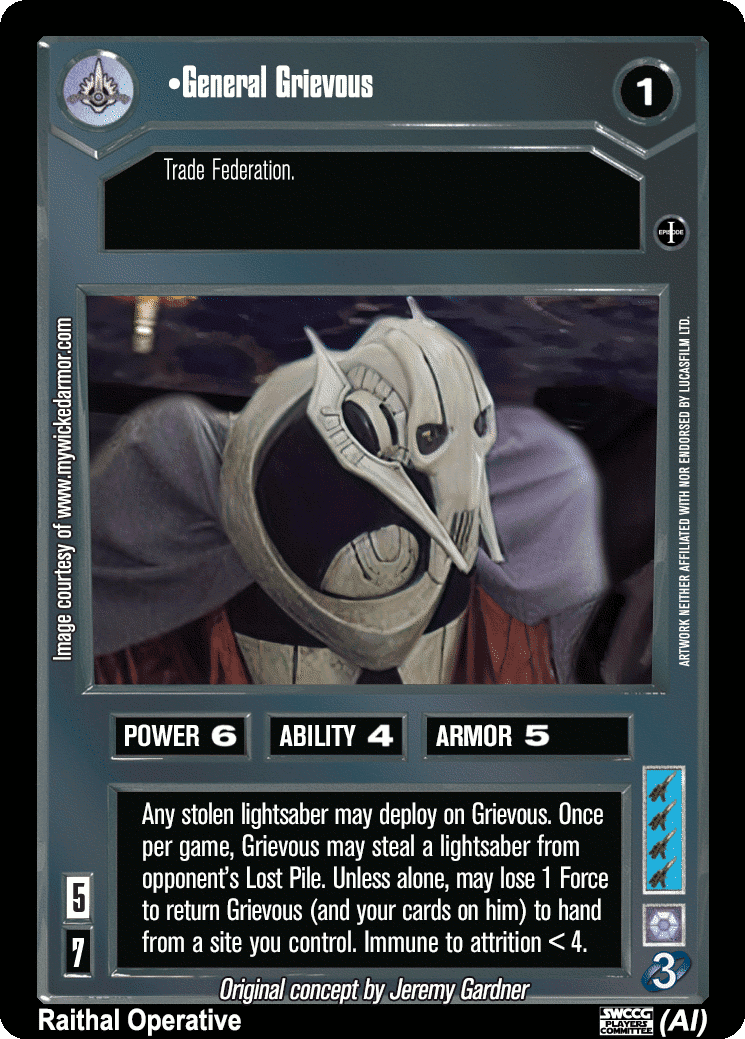 •General Grievous (AI)