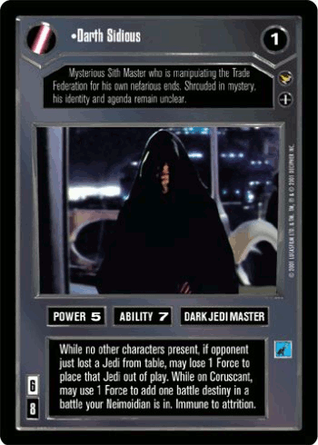 •Darth Sidious